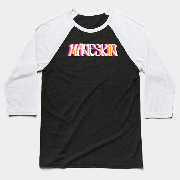 maneskin Baseball T-Shirt by Birdkids